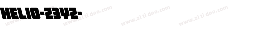 Helio-Z3yZ字体转换