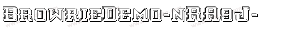 BrowrieDemo-nRA9J字体转换