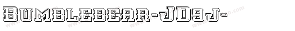 Bumblebear-JD9j字体转换