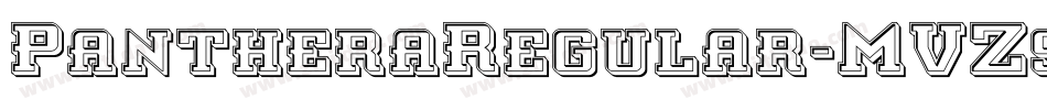 PantheraRegular-MVZ9J字体转换 PantheraRegular-MVZ9J字体转换