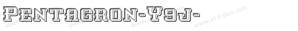 Pentagron-Y9j字体转换