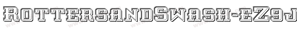 RottersandSwash-eZ9j3字体转换