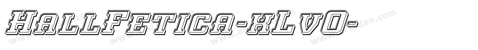 HallFetica-xLvO字体转换