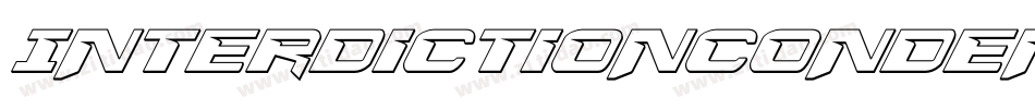 InterdictionCondensed-8J3z字体转换