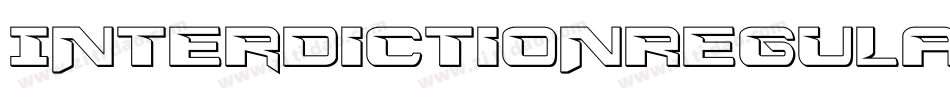 InterdictionRegular-130Z字体转换