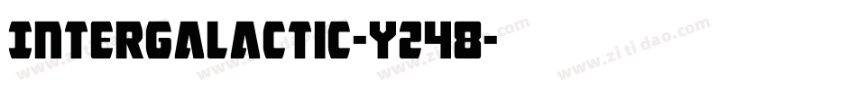 Intergalactic-YZ48字体转换