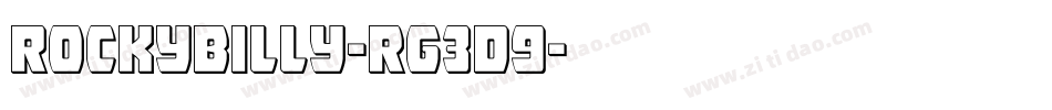Rockybilly-rg3D9字体转换 Rockybilly-rg3D9字体转换