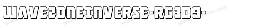 WaveZoneInverse-rg3d9字体转换 WaveZoneInverse-rg3d9字体转换