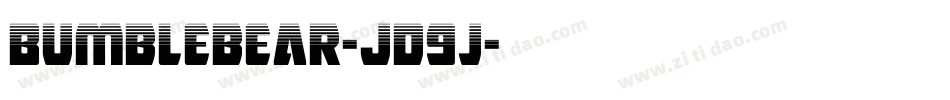Bumblebear-JD9j字体转换