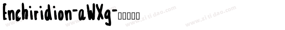 Enchiridion-aWXg字体转换