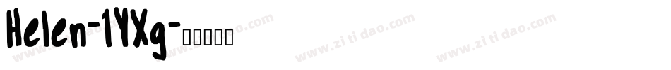 Helen-1YXg字体转换