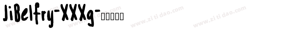 JiBelfry-XXXg字体转换 JiBelfry-XXXg字体转换