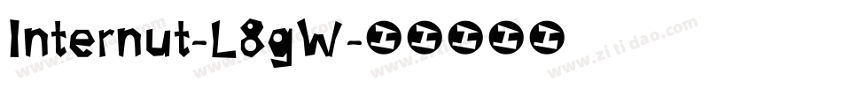 Internut-L8gW字体转换
