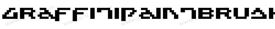 Graffitipaintbrush-21Jv字体转换