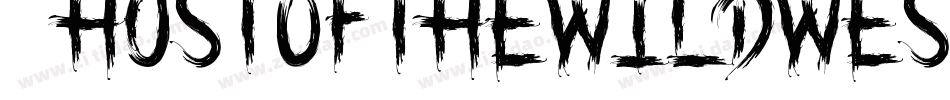 GhostOfTheWildWest-VDae字体转换