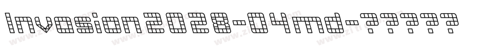 Invasion2028-04md字体转换