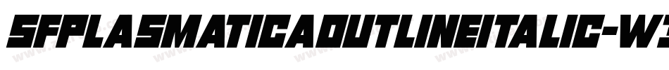 SfPlasmaticaOutlineItalic-w3LP字体转换 SfPlasmaticaOutlineItalic-w3LP字体转换