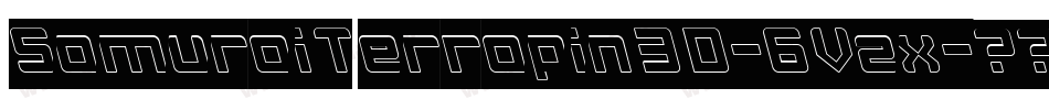 SamuraiTerrapin3D-6Vzx字体转换