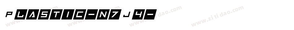 Plastic-n7J4字体转换