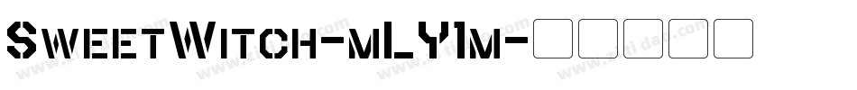 SweetWitch-mLY1m字体转换