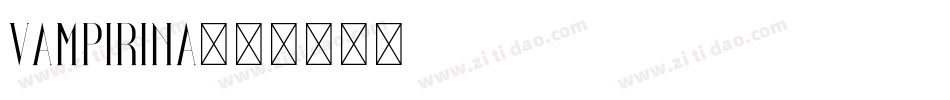 Vampirina字体转换