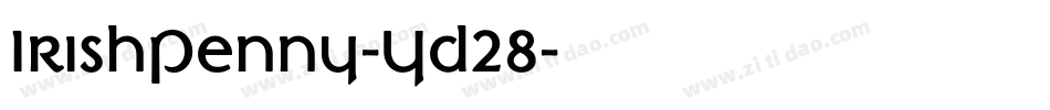 IrishPenny-Yd28字体转换