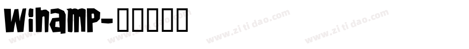 Winamp字体转换