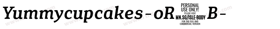Yummycupcakes-oR9B字体转换