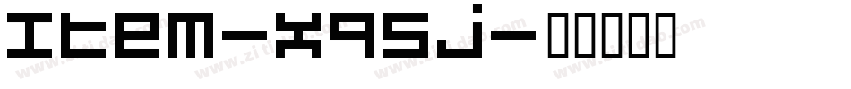 Item-Xq5j字体转换