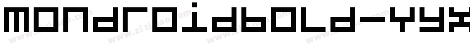Mondroidbold-YyXq字体转换