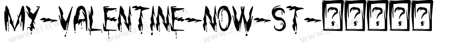 My-Valentine-Now-St字体转换