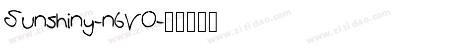 Sunshiny-n6VO字体转换