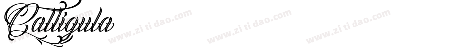Calligula字体转换
