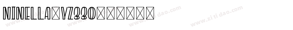 Ninella-Yz33O字体转换