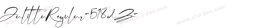 JalittaRegular-518dZ字体转换 JalittaRegular-518dZ字体转换