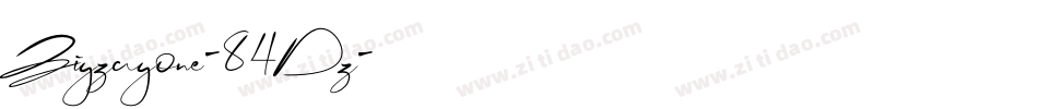 Zigzagone-84Dz字体转换 Zigzagone-84Dz字体转换