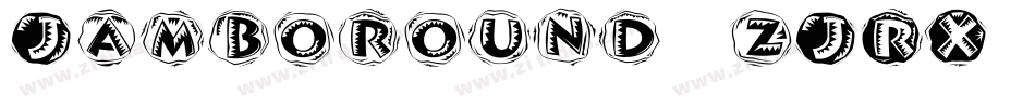 Jamboround-zJRX字体转换