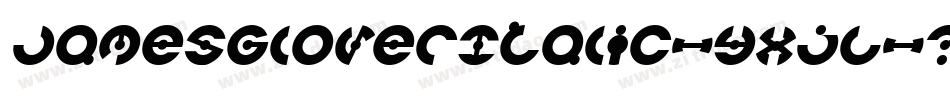 JamesGloverItalic-YxjL字体转换