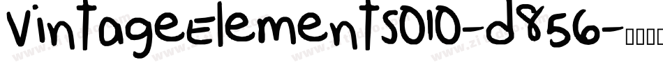 VintageElements010-d856字体转换