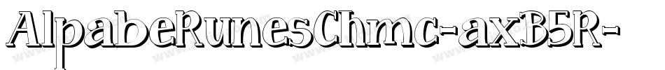 AlpabeRunesChmc-axB5R字体转换
