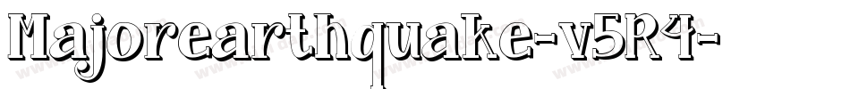 Majorearthquake-v5R4字体转换