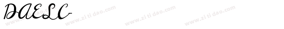 DAELC字体转换