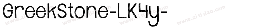 GreekStone-LK4y字体转换