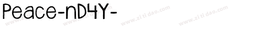 Peace-nD4Y字体转换
