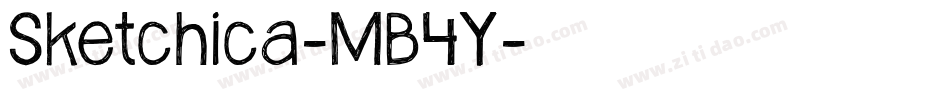 Sketchica-MB4Y字体转换