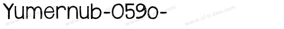 Yumernub-O59o字体转换