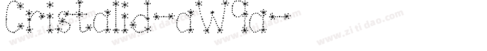 Cristalid-aW9a字体转换