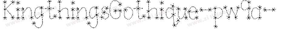 KingthingsGothique-pw9a字体转换 KingthingsGothique-pw9a字体转换