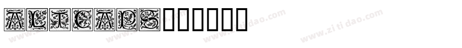 ALTCAPS字体转换