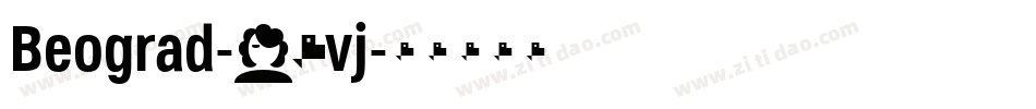 Beograd-98vj字体转换